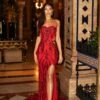 Levina Sequin Gown - Red 1 Levina Sequin Gown - Red -ALAMOUR STORE 122 d4148647 4f0c 4d16 8ad3 f6470918991c