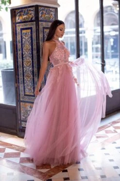 Otavia Tulle Gown - Pink -ALAMOUR STORE 146 23f5b717 7eda 4b7e b5fb 631ba258991c