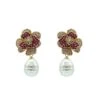 Marni Pink Flower Pearl Stud -ALAMOUR STORE 14 d2ce4ecd 99b5 4bfd 9f2d 292ed99140ae