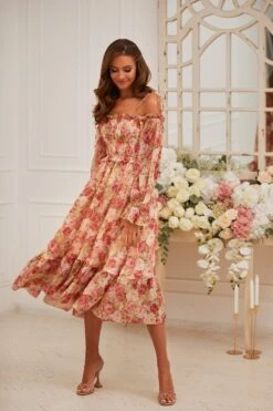 Shailee A-Line Midi Dress -ALAMOUR STORE 162 7e9f1339 3aa6 4cde 8220 e7fef64e7457