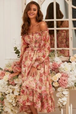 Shailee A-Line Midi Dress -ALAMOUR STORE 165 28be30e6 0dd4 481d 99ea 21e15d7dae0f