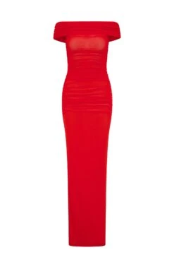 Nera Dress - Red -ALAMOUR STORE 1 a51ff5d8 e5ba 4f17 b104 5ca9edb4b462