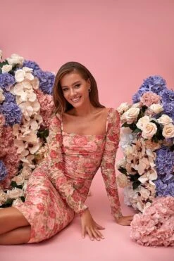 Shailee Long Sleeve Midi Dress 10 Shailee Long Sleeve Midi Dress -ALAMOUR STORE 223 fc0eb418 15ff 4fb9 971e 17b75756ff35