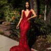 Ciara Sequins Gown - Red -ALAMOUR STORE 24 5937369b 4597 4185 a53a aa33152294a6