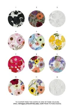 Elene Floral 3D Maxi Gown -ALAMOUR STORE 3DFLORALSWATCH2