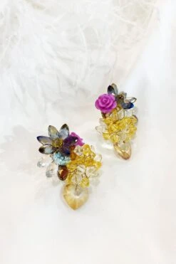 Marta Multicolored Heart Earrings -ALAMOUR STORE 47MARTA