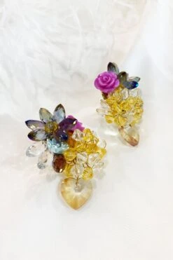 Marta Multicolored Heart Earrings -ALAMOUR STORE 48 b8568e08 96e1 46b4 8754 72c1ecf6a13f