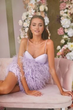 Kaila Dress - Lilac -ALAMOUR STORE 52 c3046aa5 2aee 4015 b6b5 9450e6d68bad