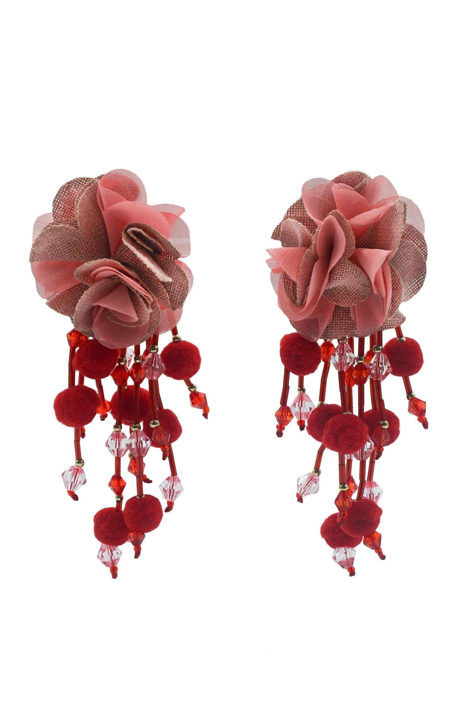 Shailee Multicoloured Flower Drop Earrings 3 Shailee Multicoloured Flower Drop Earrings