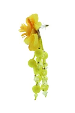Shailee Yellow Flower Drop Earrings -ALAMOUR STORE 78 b7217bad ae25 4017 9b7b c67593a92def