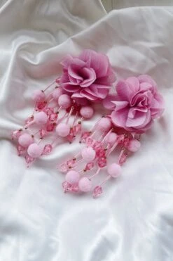 Shailee Pink Flower Drop Earrings -ALAMOUR STORE 8 ee705ece c702 40KK56 8d3c 664b94257b23 1600x 3a6f6d3b 9241 49a8 867c a76288a66c11