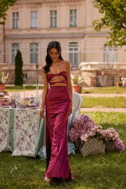 Sarah - Burgundy 9 Sarah - Burgundy -ALAMOUR STORE 95 06176e37 5cf3 4af9 b845 3f5ad7193bfa