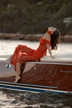 Florentina Floral 3D Red Roses Dress Dress -ALAMOUR STORE 9 6848eb73 affa 4c30 abc5 8ce04eb429f6