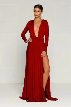 Sahara - Wine Red -ALAMOUR STORE H6A0637