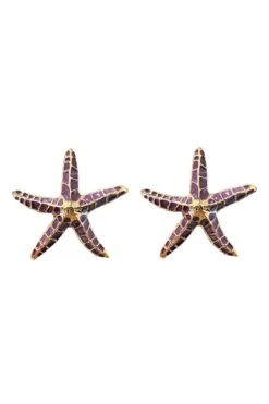 Julianne Purple Starfish Earrings 8 Julianne Purple Starfish Earrings -ALAMOUR STORE earrings171 307599c8 b35c 4834 a216 a4810f7f557c