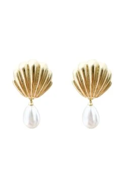 Heather Pearl Shell Earrings 11 Heather Pearl Shell Earrings -ALAMOUR STORE earrings201 5eaf132b 07c8 4d42 992a 145cc86b80bc