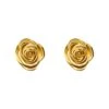 Rosamund Gold Flower Earrings