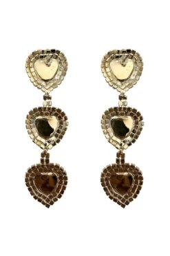 Miliani Fuchsia Diamante Earrings 10 Miliani Fuchsia Diamante Earrings -ALAMOUR STORE earrings222