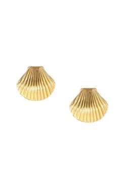 Maurita Gold Shell Earrings 12 Maurita Gold Shell Earrings -ALAMOUR STORE earrings233 d36c3a3b 8665 4515 8376 b29bf6cb30bb