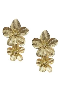 Shyla Gold Multi Flower Earrings 12 Shyla Gold Multi Flower Earrings -ALAMOUR STORE earrings23 83d53b25 bf51 454b bc40 77baf5f01487