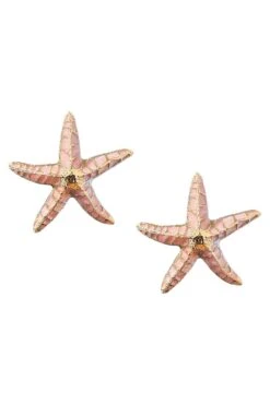 Julianne Pink Starfish Earrings -ALAMOUR STORE earrings265 aa3e0000 9a26 4e44 8599 dd9caf0f4ca1