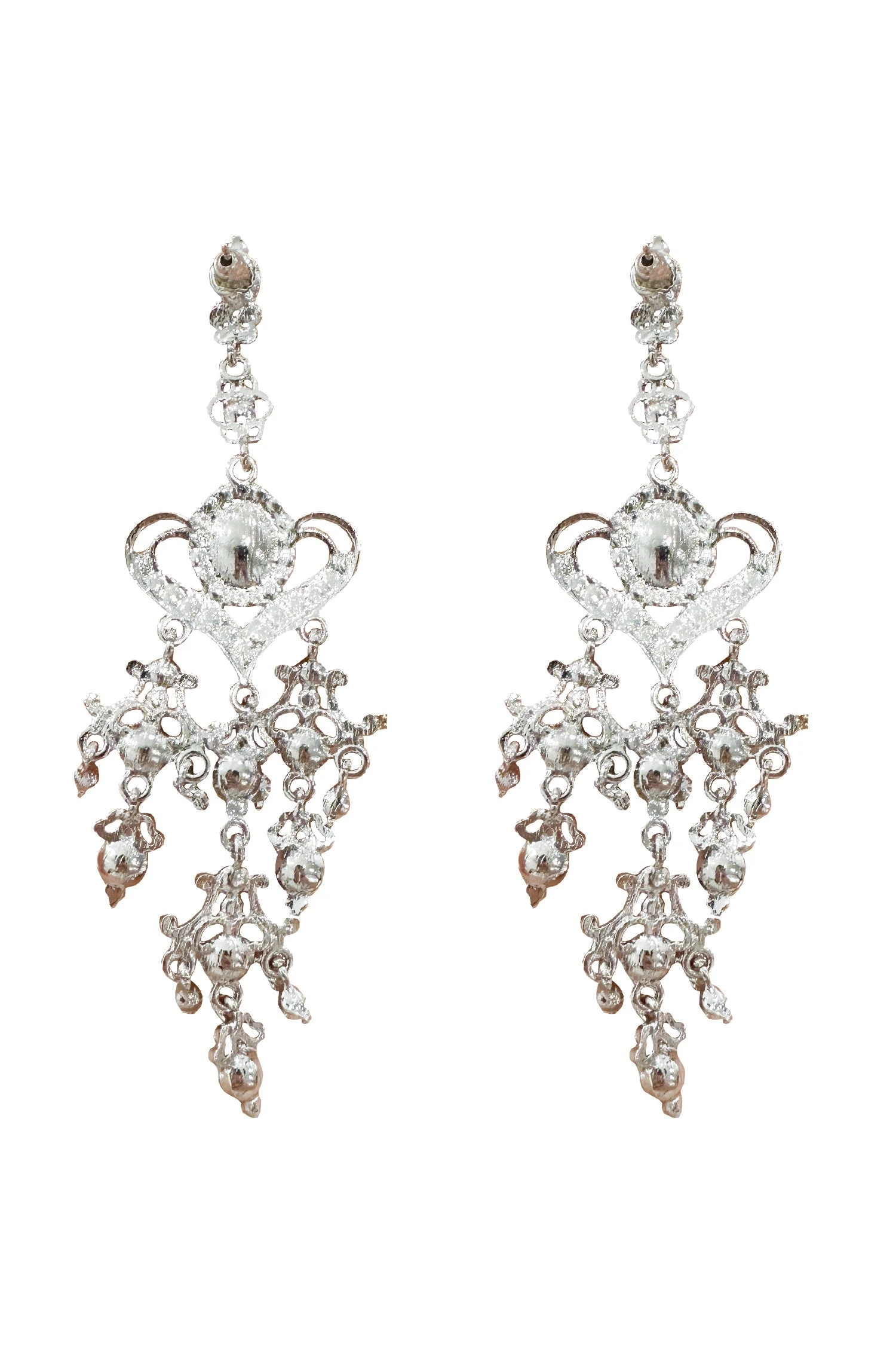 Graziana Pink Diamante Earrings 8 Graziana Pink Diamante Earrings - Image 6