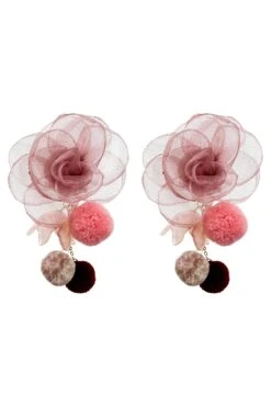 Phoebe Mauve Statement Earrings -ALAMOUR STORE earrings387 dd41e54b ed7e 42c4 81fe b59990cf12ff
