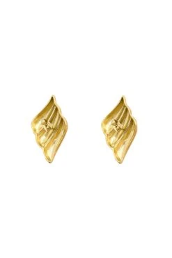 Stefani Gold Drop Earrings 7 Stefani Gold Drop Earrings -ALAMOUR STORE earrings394