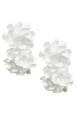 Meghan White Flower Drop Earrings -ALAMOUR STORE earrings87 d59dafac 403a 4571 b186 b9e689f5600a