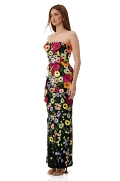 Elene Floral 3D Maxi Gown -ALAMOUR STORE elene 2 26aafdd2 5bc3 46c2 9033 db9705d62589