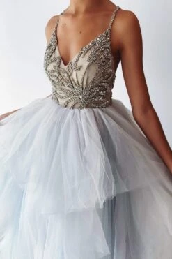 Valeriya Beaded Tulle Gown -ALAMOUR STORE flatlay13