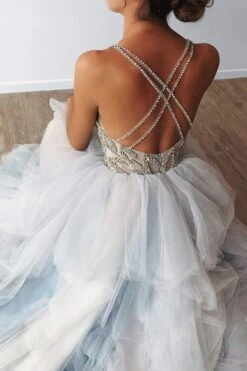 Valeriya Beaded Tulle Gown -ALAMOUR STORE flatlay14