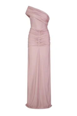 Layla One Shoulder Jersey Mauve Pink Gown -ALAMOUR STORE layla 1 gm 61f07850 29ae 44a8 8614 0e734282207a